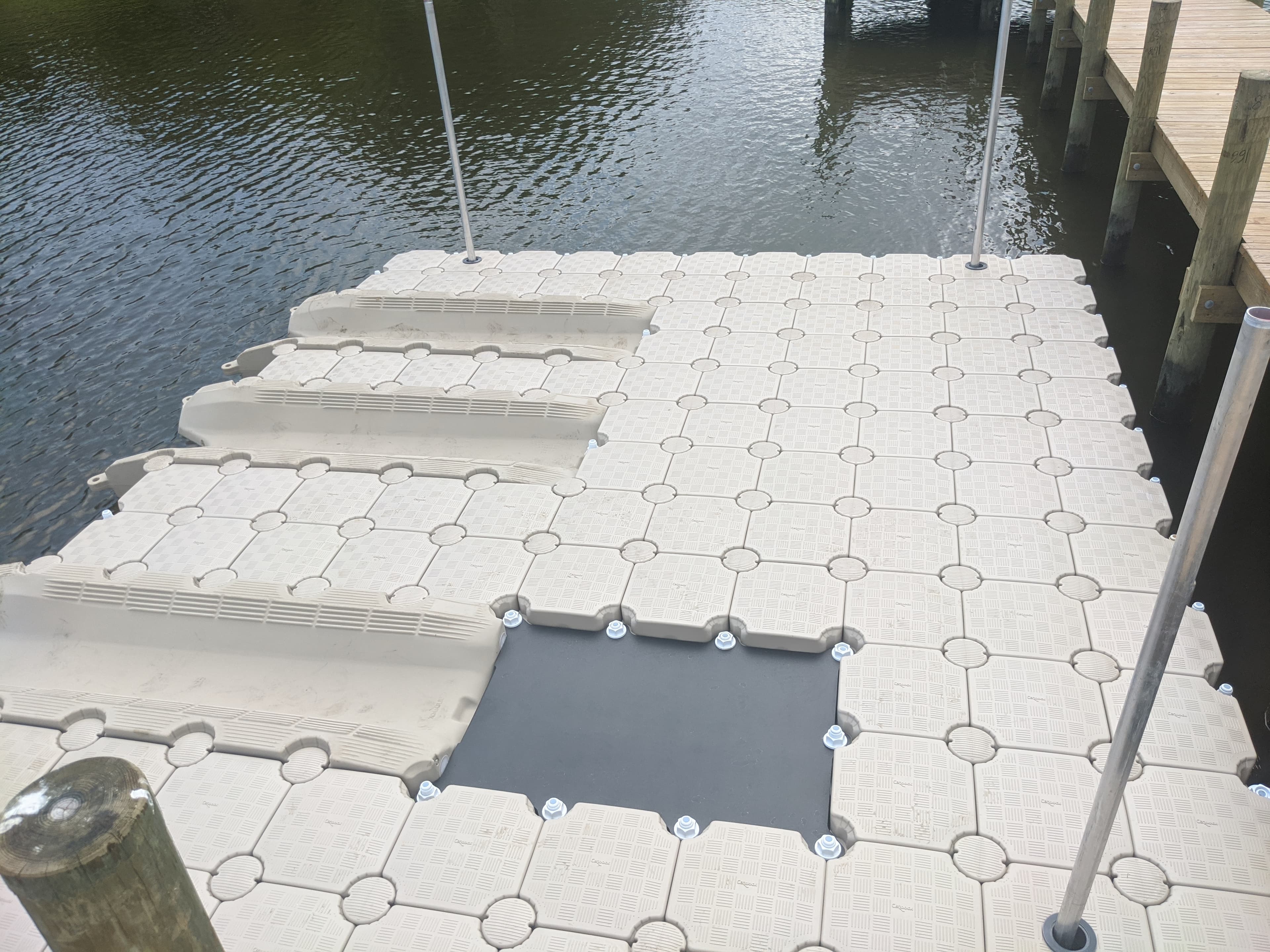 Docks of the Bay marine construction in Weems, Virginia