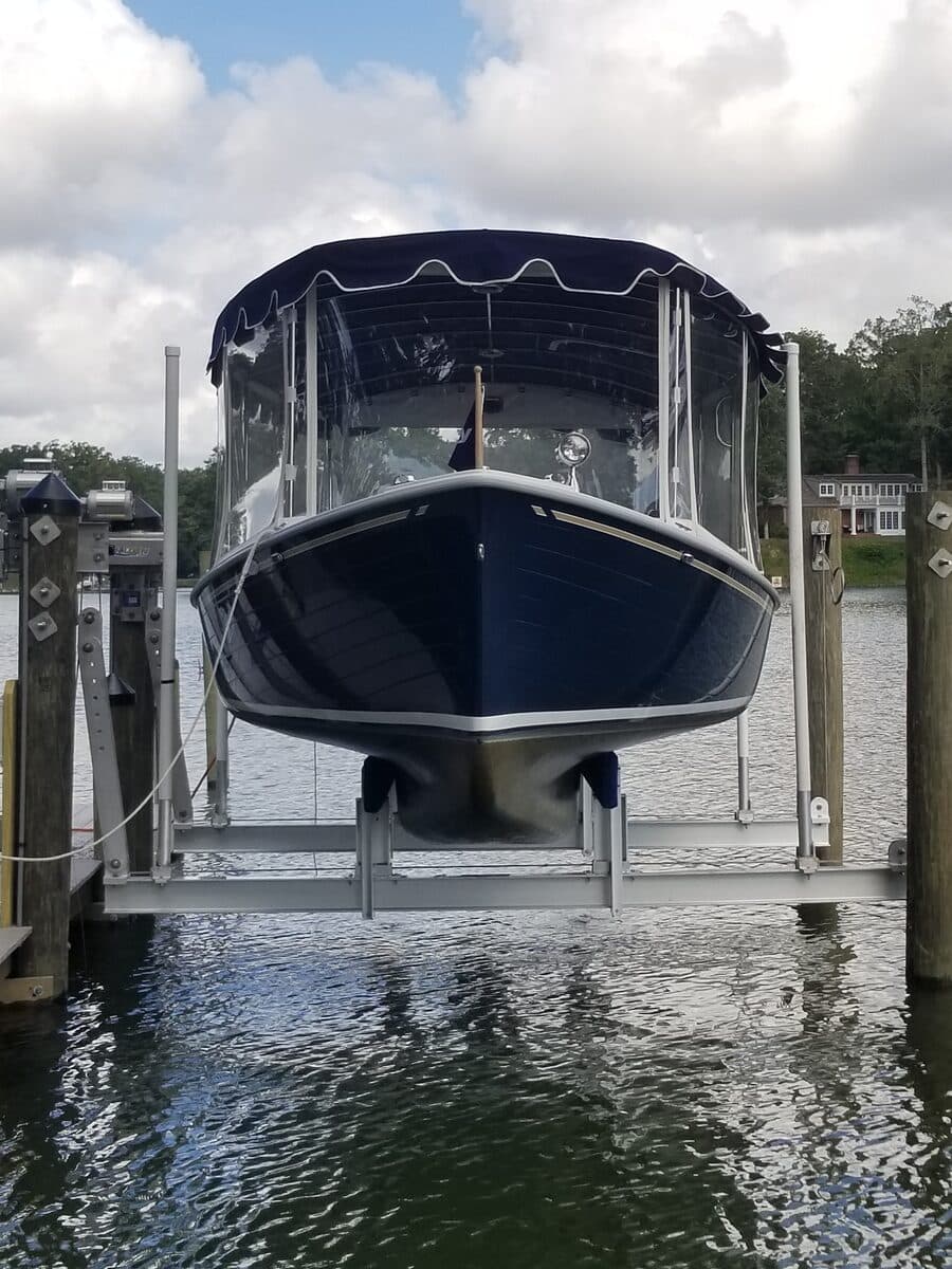 Boat Lift Install